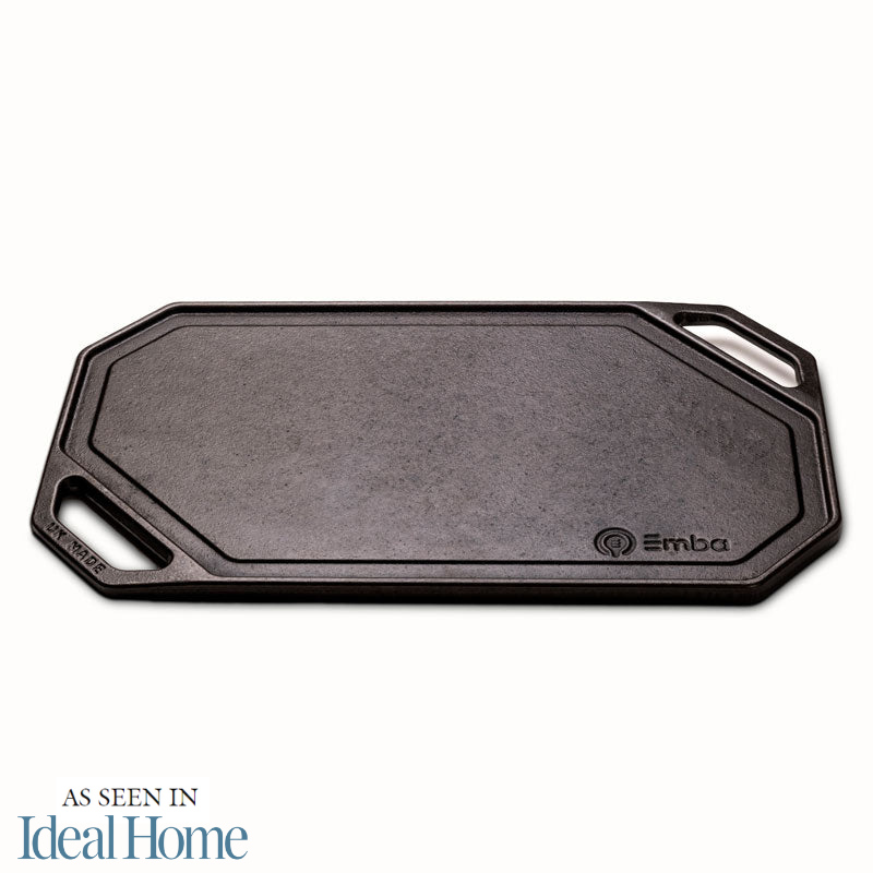 Pre-Seasoned Reversible Cast Iron Griddle (Minor Surface Defects)